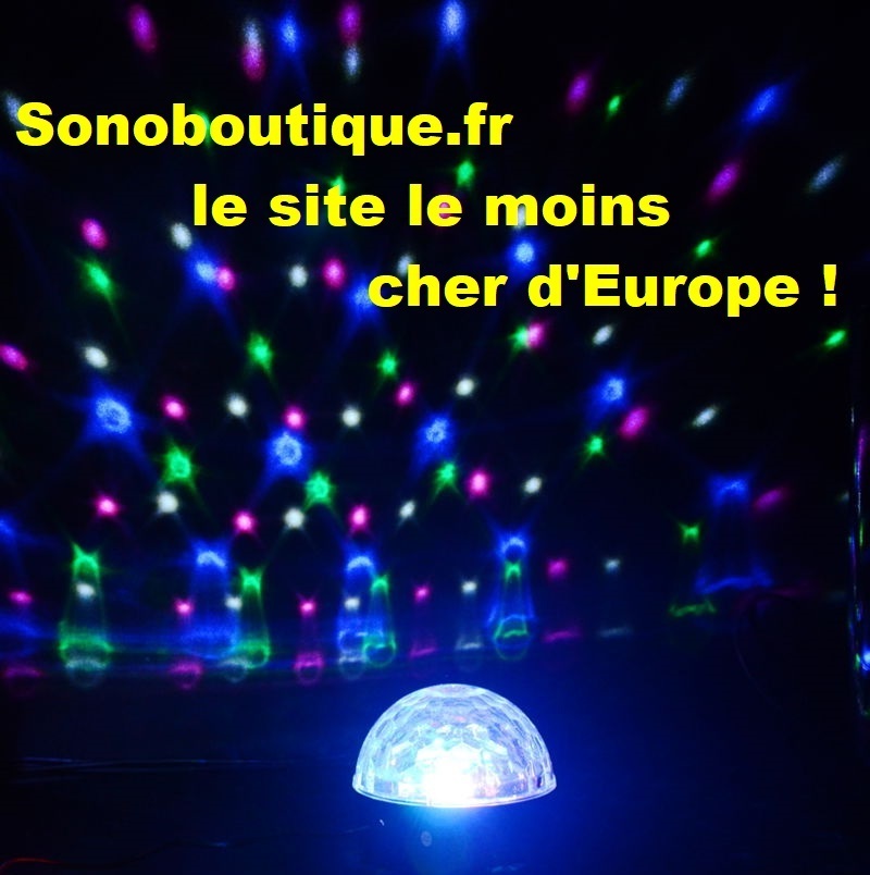 Generic Ampoule boule magique en cristal 3W lampe colorée lumière