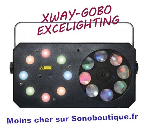 XWAY-GOBO  DMX + HF Excelighting PRO