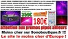 180€ Ibiza SCAN1100PINK- Laser rose d'animation