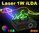 289€ le laser 1W RGB Full color iLDA DMX