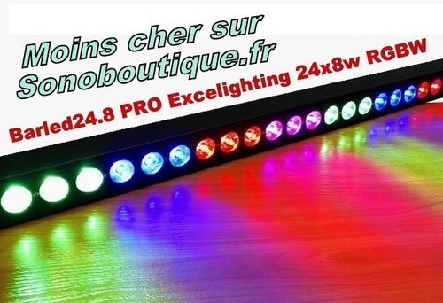 puissante Barled24.8 PRO Excelighting 24x8w !