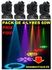 LMH50LED PACK DE 4 LYRES AFX IBIZA IMBATTABLE