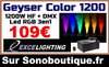 Geyser Color 1200 dmx + hf Excelighting