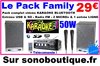 Pack Family karaoké complet en promo