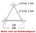 ASD Structure alu triangulaire 290 1m SX29100M