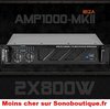 AMP1000-MKII AMPLIFICATEUR SONO  2 X 800W