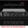 AMP2000-MKII AMPLIFICATEUR DE SONO 3000W