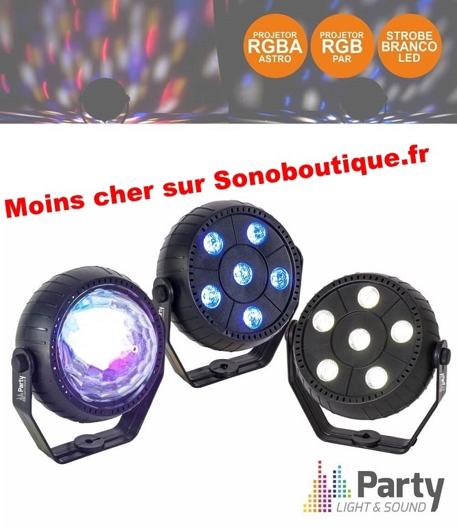 Pack jeux de lumière party-trifx promo dingo 