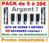 39€ pack 5 JETS DE SCÈNE AG 3M / 60s intérieur