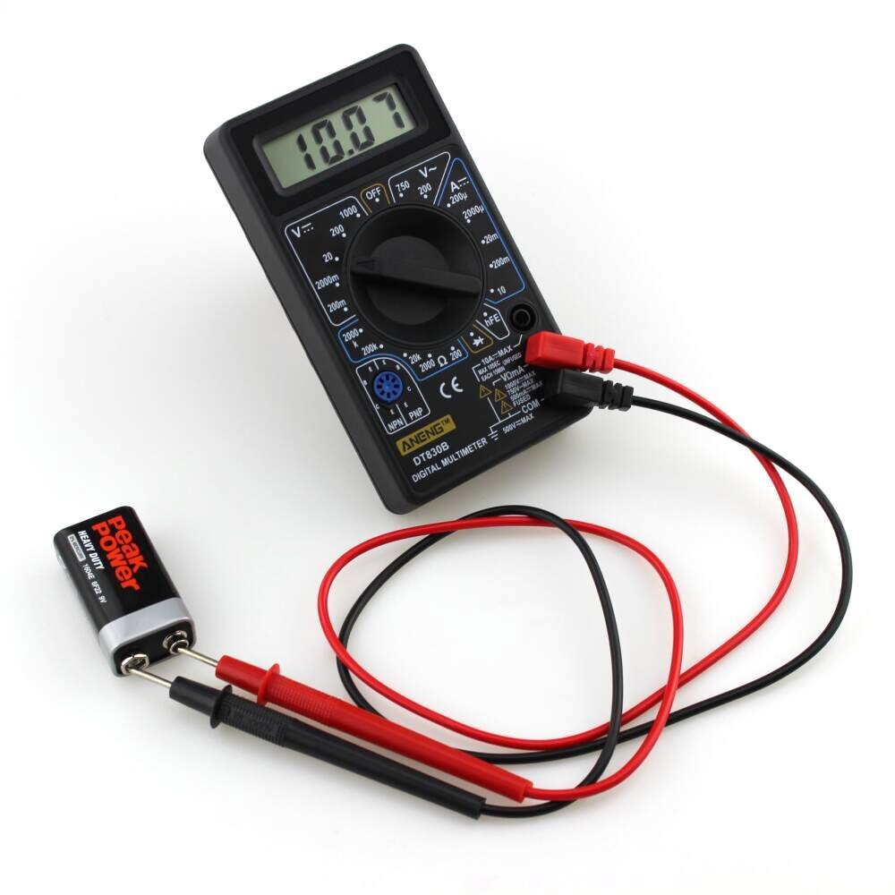 Voltmetre amperemetre numerique multimetre Voltmetre metre de panneau 4,5x2 N1L2 