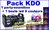 Pack KDO : 1 soundbox + 1 boule led 9 couleurs