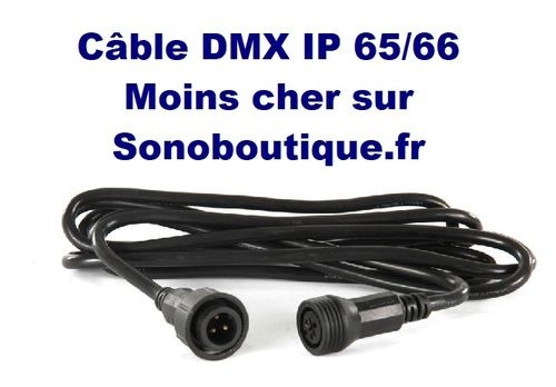 câble DMX IP65 ip66 5 m PRO