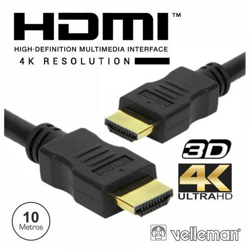 CÂBLE HDMI 10M 2.0 HAUTE VITESSE AVEC ETHERNET